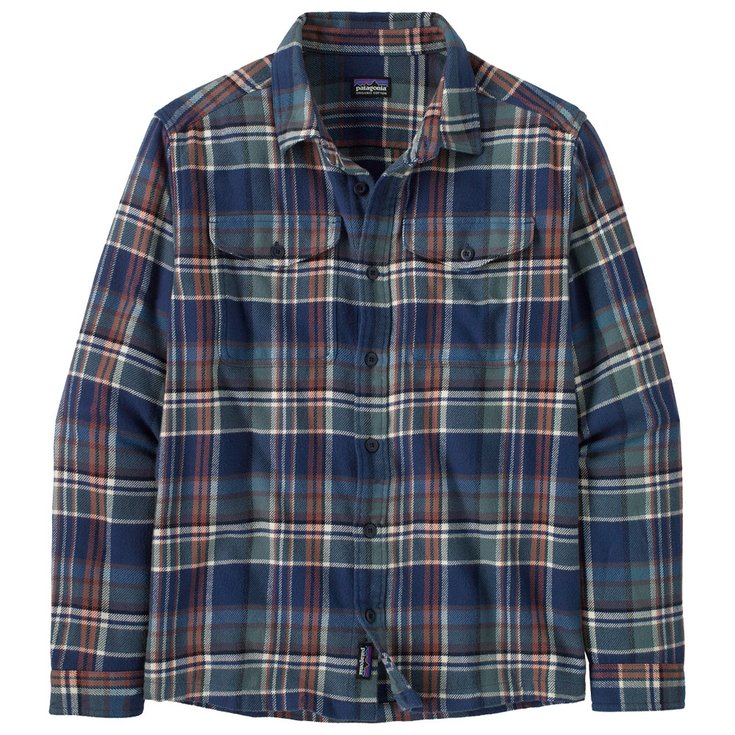 Patagonia Fjord Flannel Shirt Adventurer New Navy 