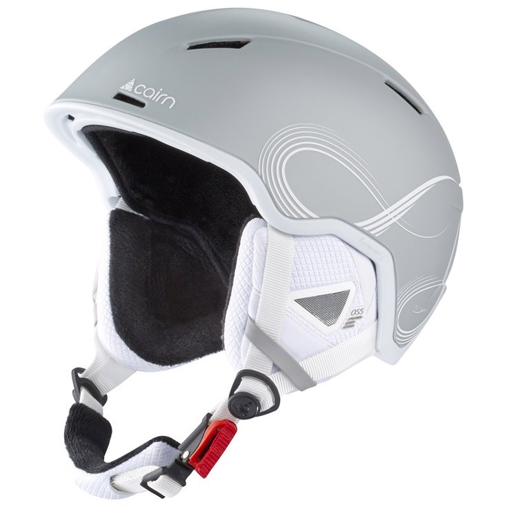 Cairn Casque Infiniti Mat Silver White Voorstelling