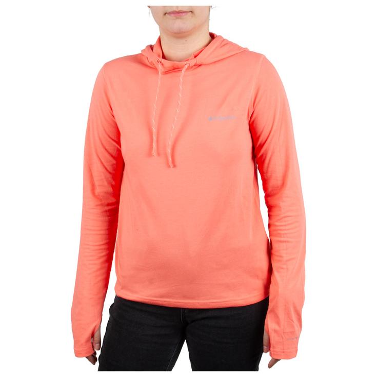 Columbia Sudadera W Eu Sun Trek Ls Hoodie Alpenglow Presentación