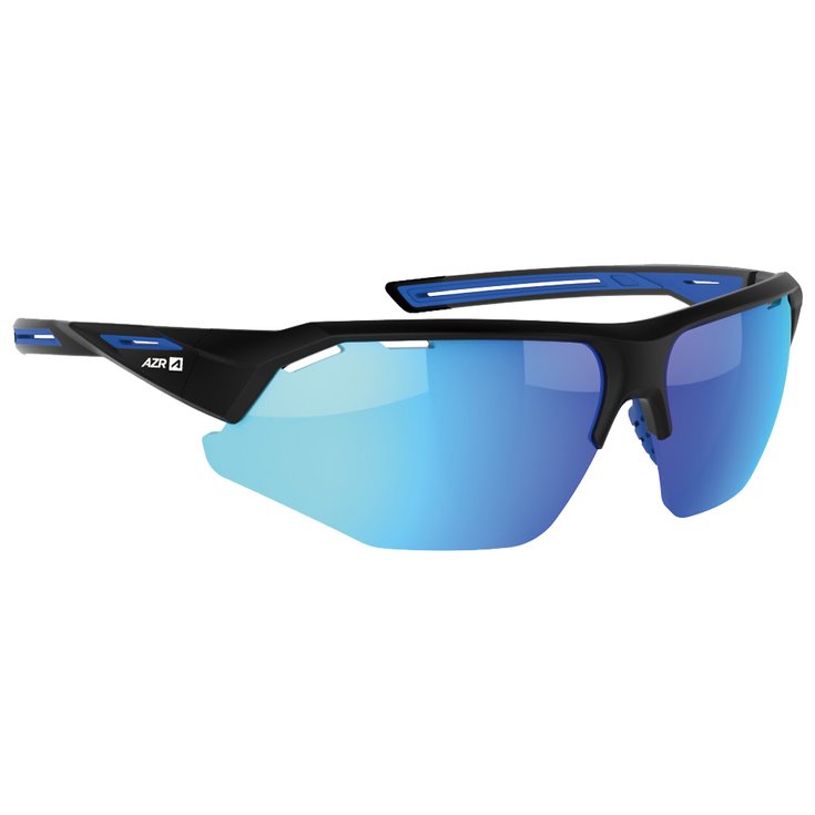 AZR Sunglasses Galibier Noire Matebleu Ecran Bleu Multicouche Overview