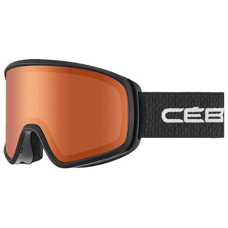 Cebe Skibrillen Striker Evo Matt Black Pc Vario Orange Voorstelling
