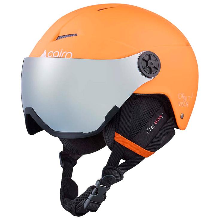 Cairn Visor Helm Orbit Visor Junior Orange Voorstelling