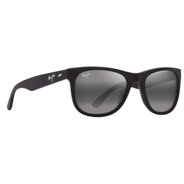Maui Jim Sonnenbrille Kikonia Matte Black Neutral Grey Mineral Superthin Präsentation