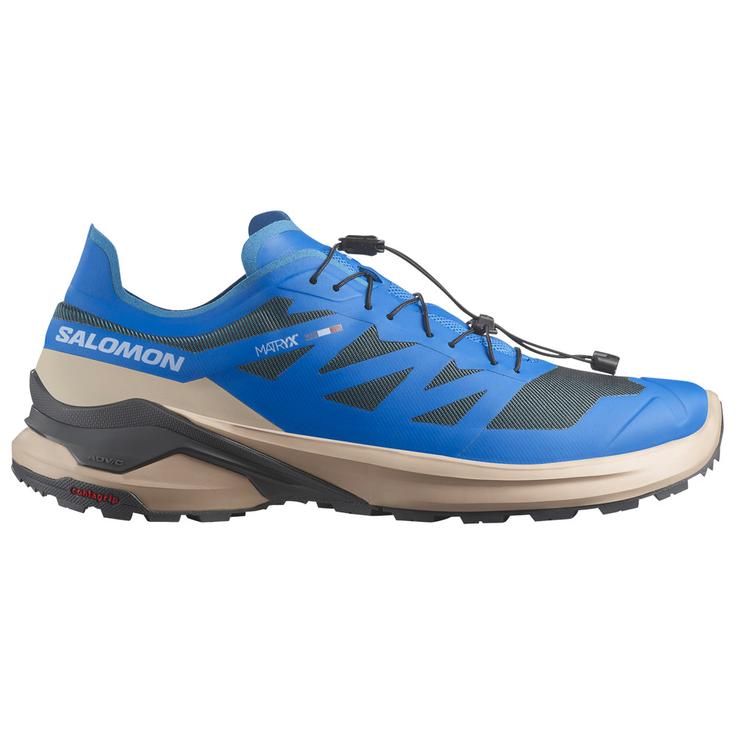Salomon Trailrunning-Schuhe Xa Meta Made In France French Blue Oxford Tan Asphalt Präsentation