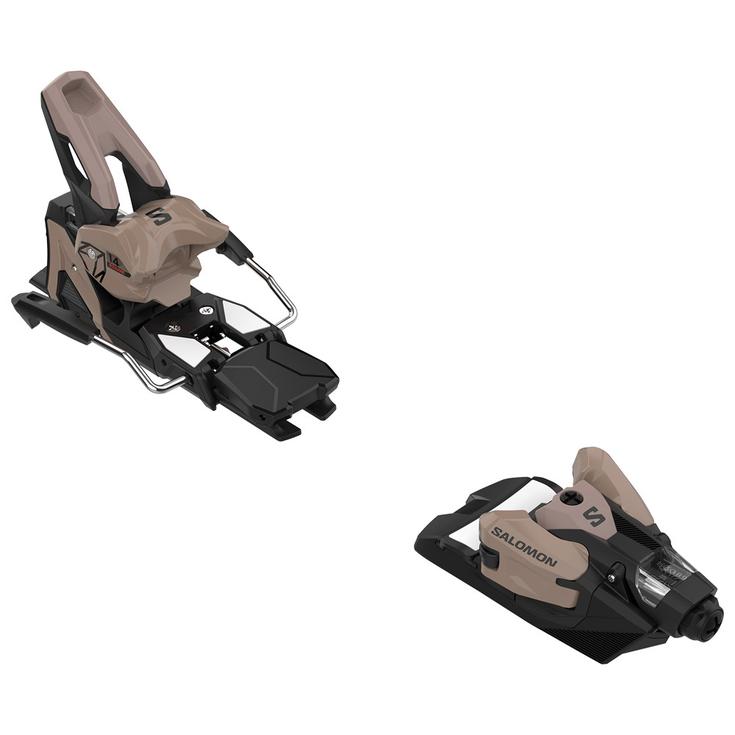 Salomon Binding ski N Strive 14 Mn D90 Dune Metal Black Flame Orange Voorstelling