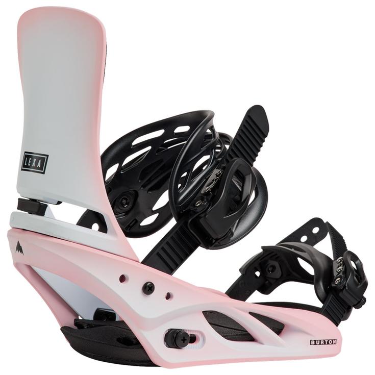 Burton Snowboardbindung Lexa Pink Outline Präsentation
