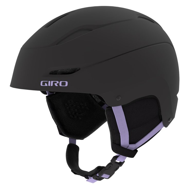 Giro Casque Ceva Matte Black Fluff Purple Profil