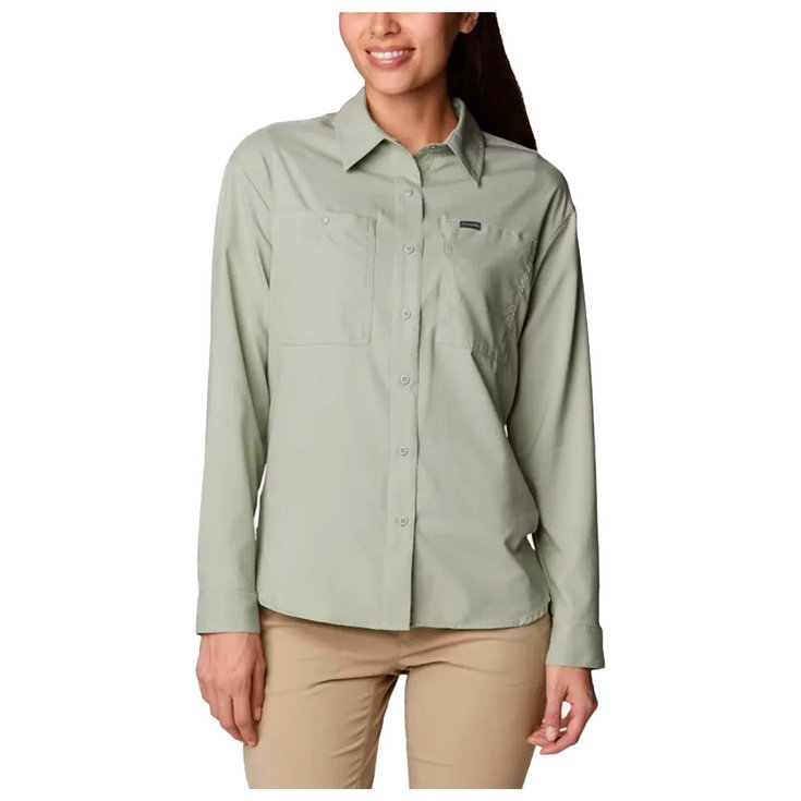 Columbia Chemise de rando Silver Ridge 3.0 Longsleeve Shirt W Safari Présentation