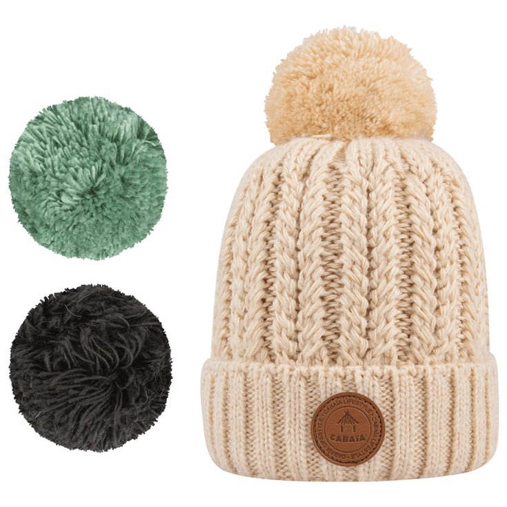 Cabaia Beanies Moscow Mule Beanie Cream Overview