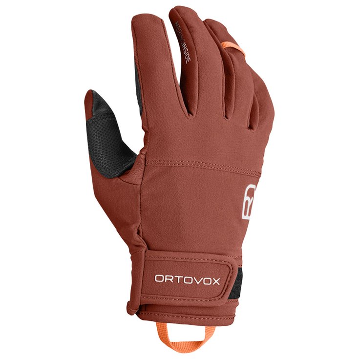Ortovox Handschoenen Tour Light Glove Men Clay Orange Voorstelling