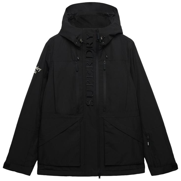 Superdry Ski Jacket Ultimate Freestyle Ski Black Overview