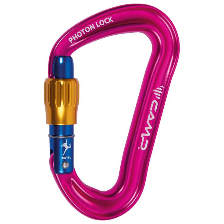 C.A.M.P. Mosquetones Photon Lock Janja Fuchsia Presentación