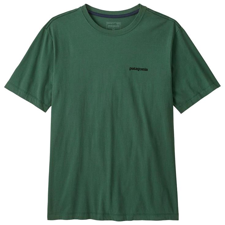 Patagonia Camiseta P-6 Logo Canopy Green Presentación