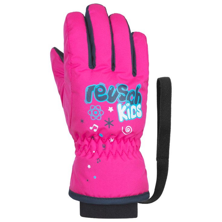 Reusch Gant Kids Pink Glo Profil