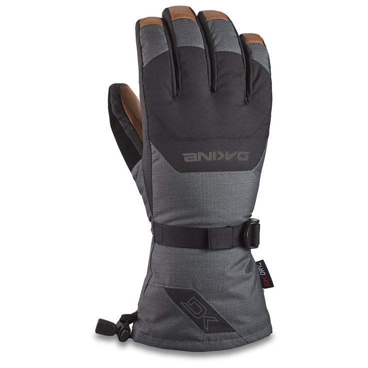 Dakine Gloves Leather Scout Glove Carbon Overview