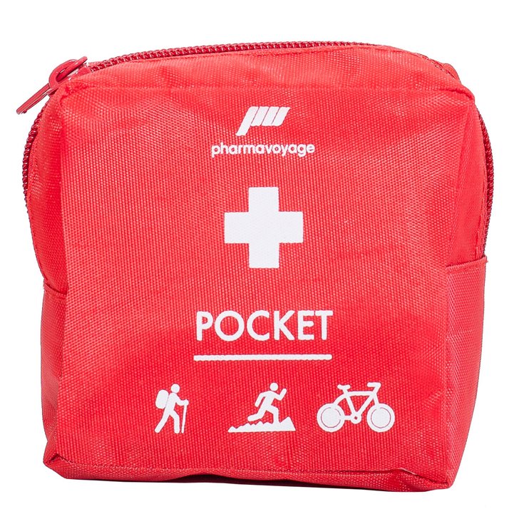 Pharmavoyage Eerste hulp tas Pocket Red Voorstelling