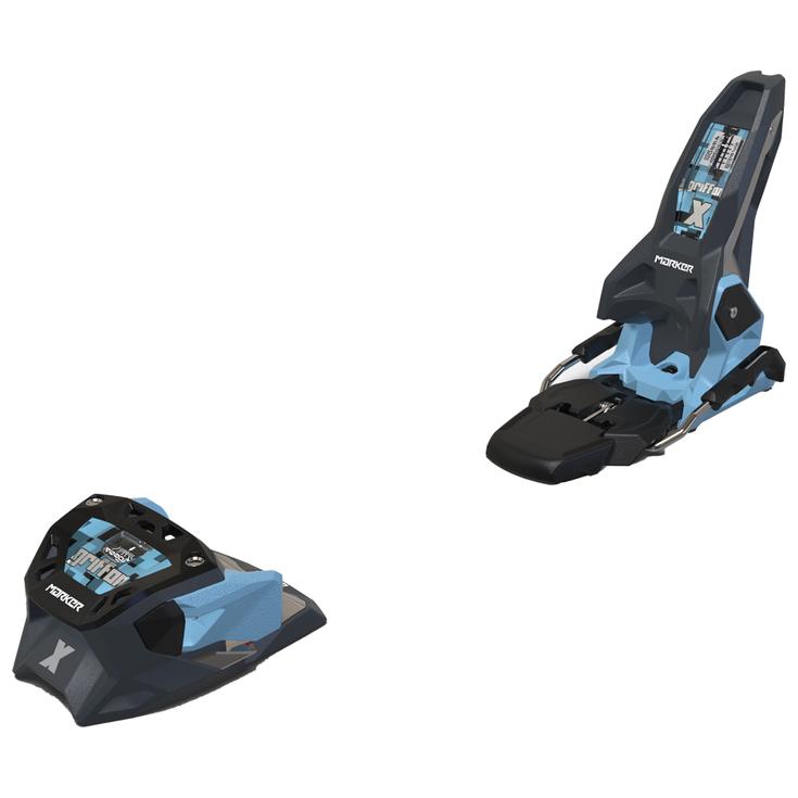 Marker Ski Binding Griffon X 13 90mm Graphite Light blue 