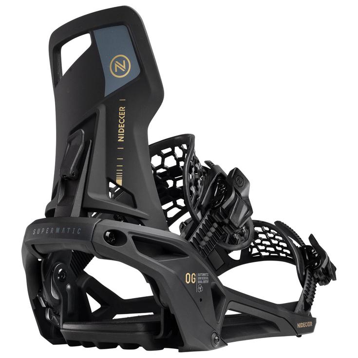 Nidecker Attacchi Snowboard Supermatic OG Black Presentazione