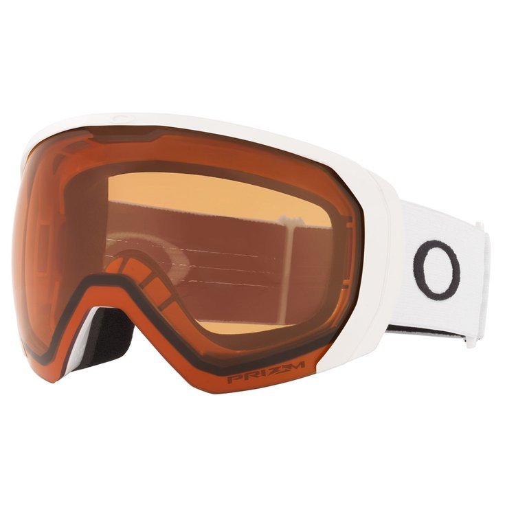 Oakley Masque de Ski Flight Path Xl Matte White Prizm Persimmon Présentation