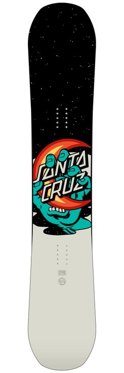 Santa Cruz Tabla de snowboard Screaming Delta Moon Presentación