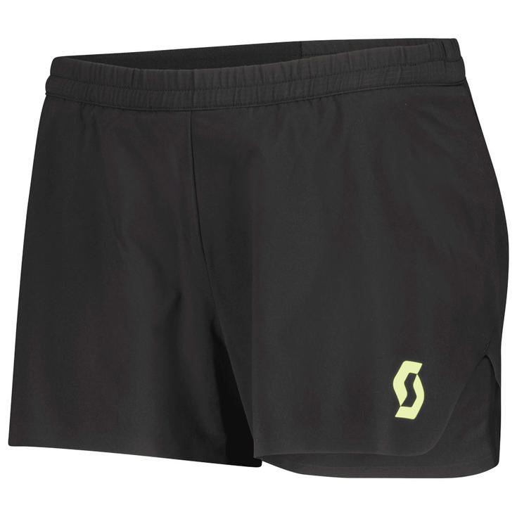 Scott Trail-Shorts Split Shorts W's Rc Run Black Yellow Präsentation
