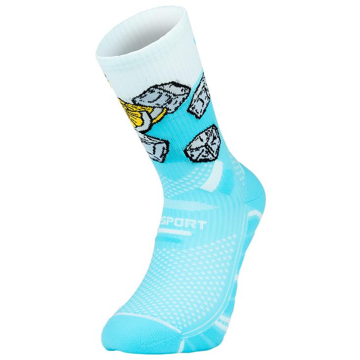 Bv Sport Socken Trail Socks Ultra High Collector Blue Lagoon Präsentation