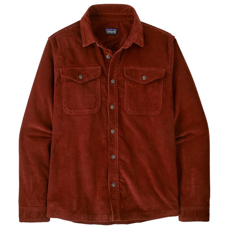 Patagonia Camisa Corduroy Shirt Dried Vanilla Presentación