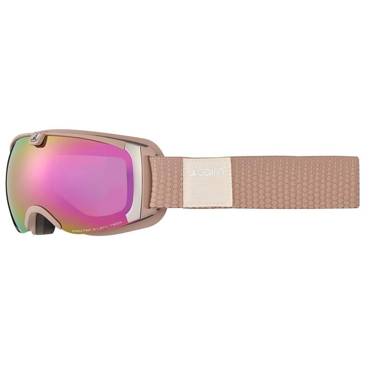 Cairn Masque de Ski Pearl Mat Latte Pink Spx 3000 Présentation