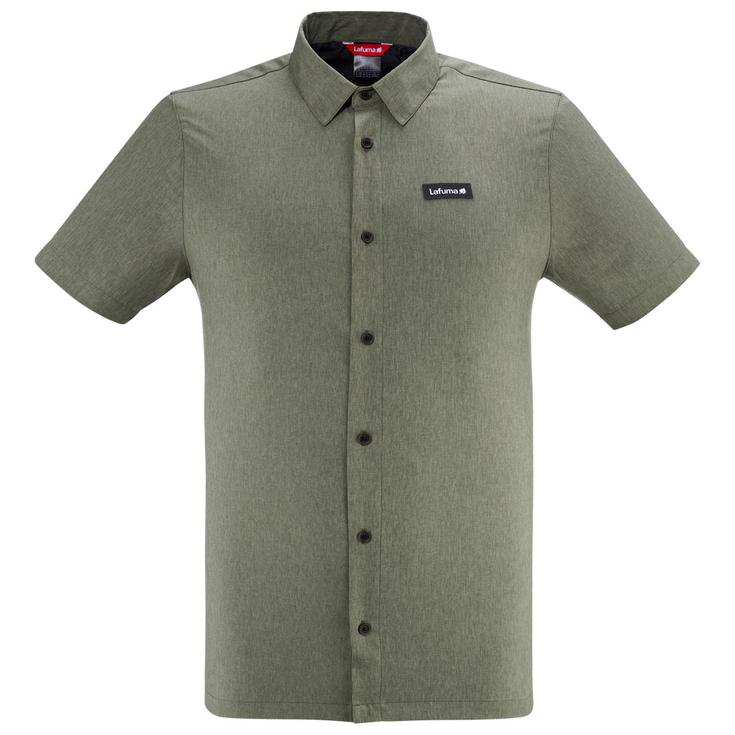 Lafuma Hiking shirt Rive Shirt Short Sleeve M Kale Green Overview