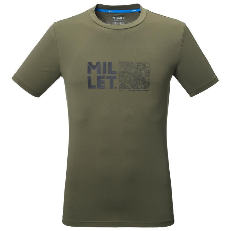 Millet Camiseta de trekking Seneca Short Sleeve Grape Leaf Presentación