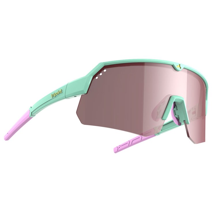 Tripoint Sunglasses Treriksroset Turquoise Smoke Pink Multi Overview