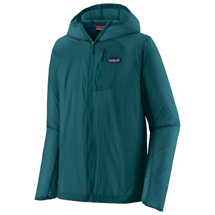 Patagonia Veste de trail M's Houdini Jkt Wetland Blue Présentation