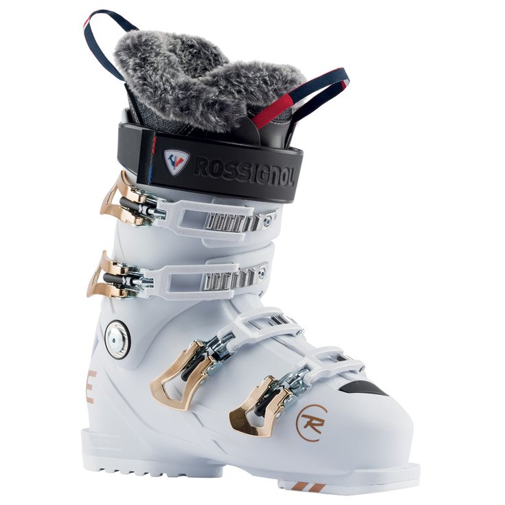 Rossignol Chaussures de Ski Pure Pro 90 White Grey Dos
