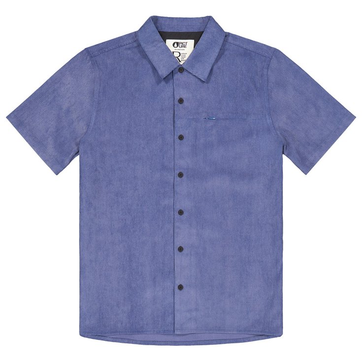 Picture Chemise Nollur Shirt Skipper Blue Présentation