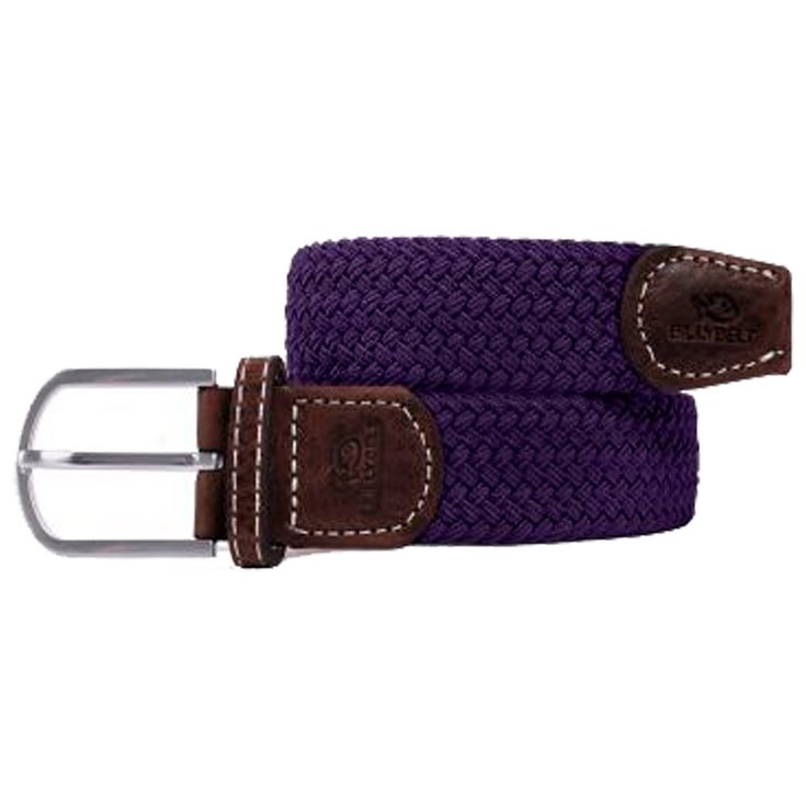 BillyBelt Ceinture Tressée Violet Astral Présentation