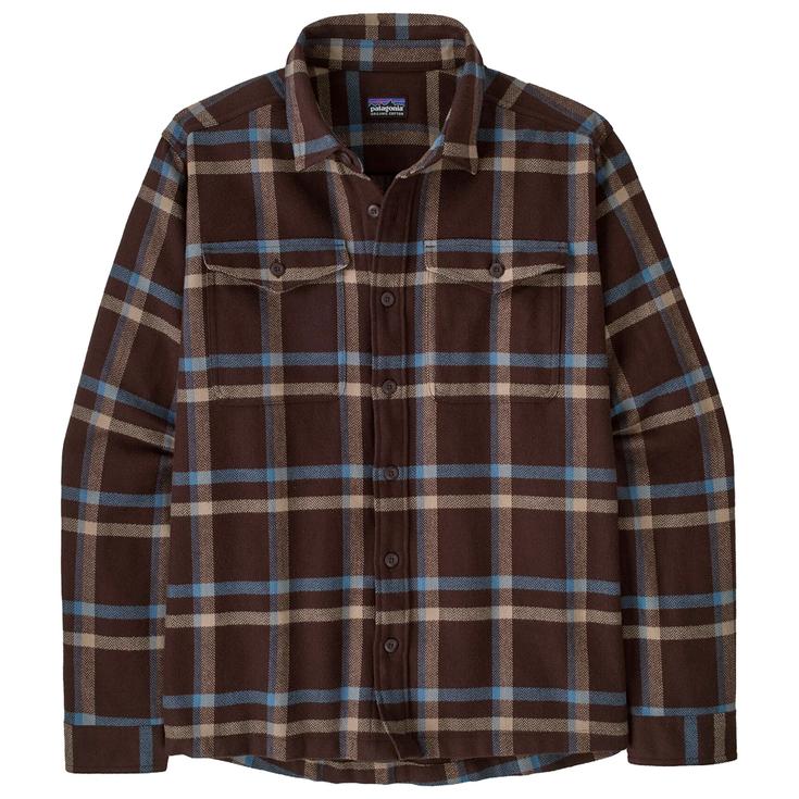 Patagonia Hemd Fjord Flannel Crossing Den Brown Präsentation
