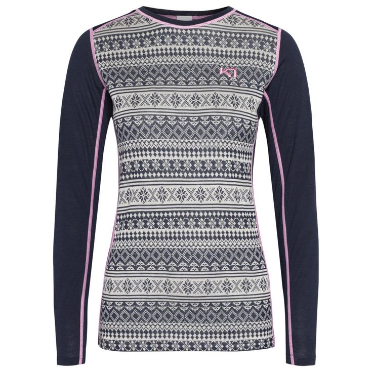 Kari Traa Mina Long Sleeve Dark Navy Blue 