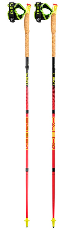 Leki Pole Ultratrail Fx.One Bright Red Black Neon Yellow Overview