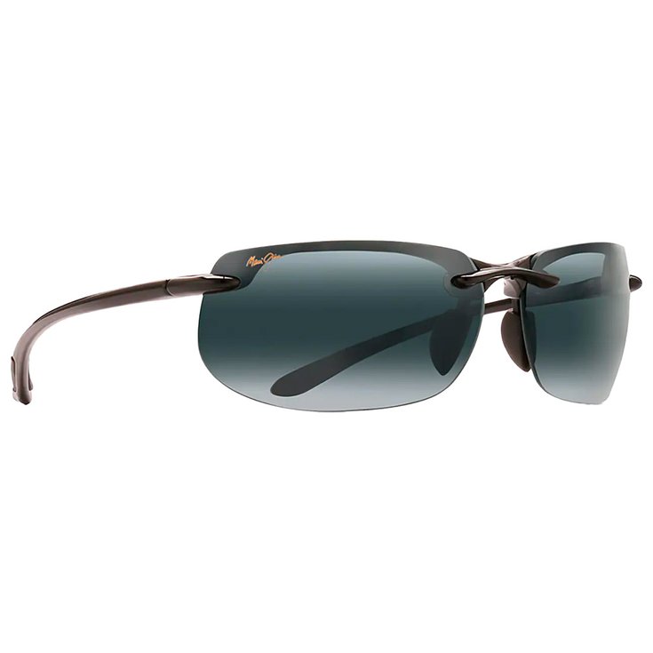 Maui Jim Sunglasses Banyans Asian Fit Noir Brillant Neutral Grey MauiBrilliant Overview
