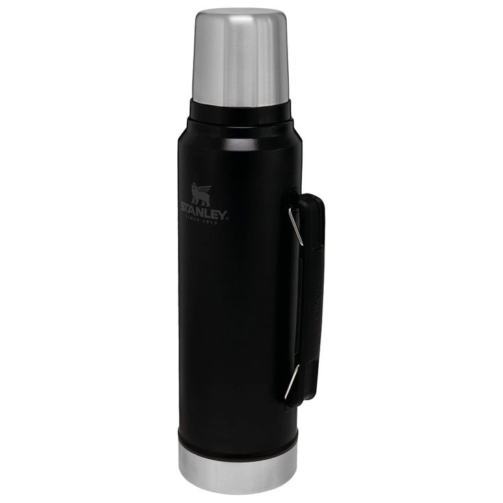 Stanley Flask The Legendary Classic Bottle 1.0L Matte Black Pebble Overview