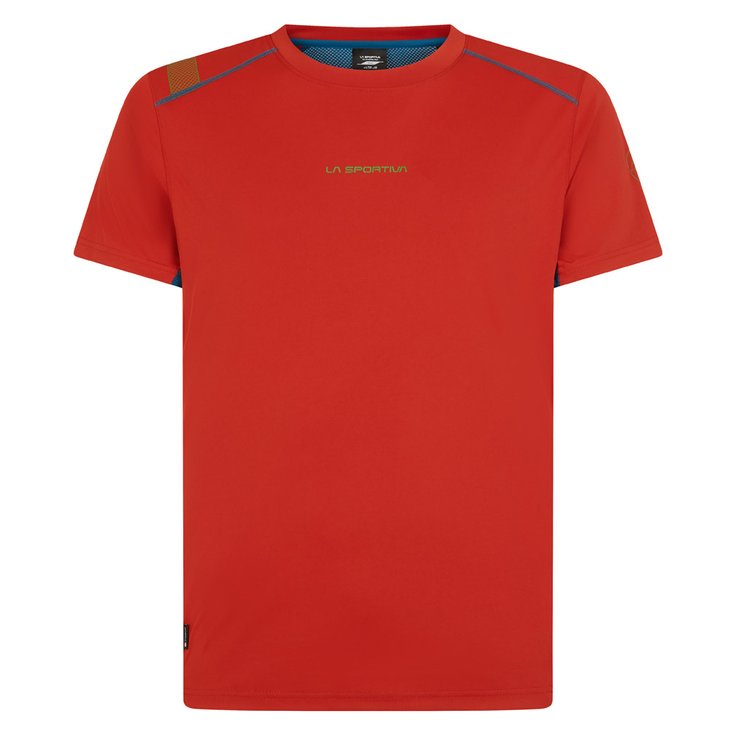 La Sportiva Camiseta de trail Blitz T-Shirt M Saffron/Space Blue Presentación