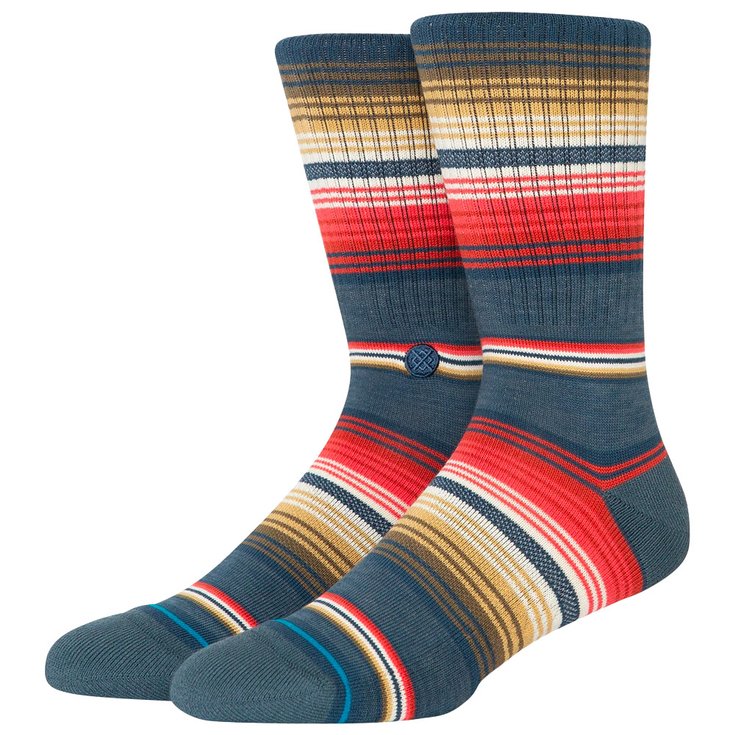Stance Stripes Socks Southbound Navy 