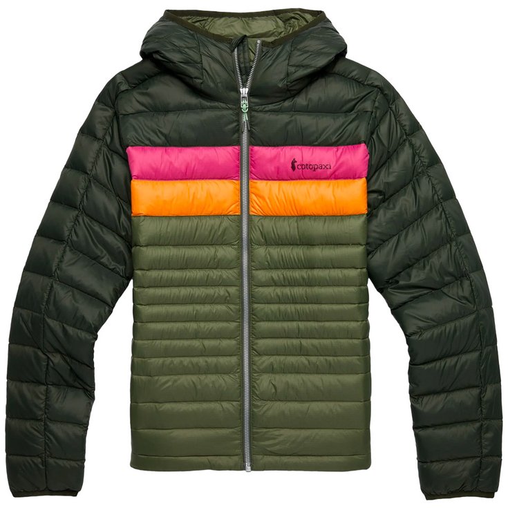 Cotopaxi Daunenjacke Fuego Down Hooded Jacket W Woods Fatigue Präsentation