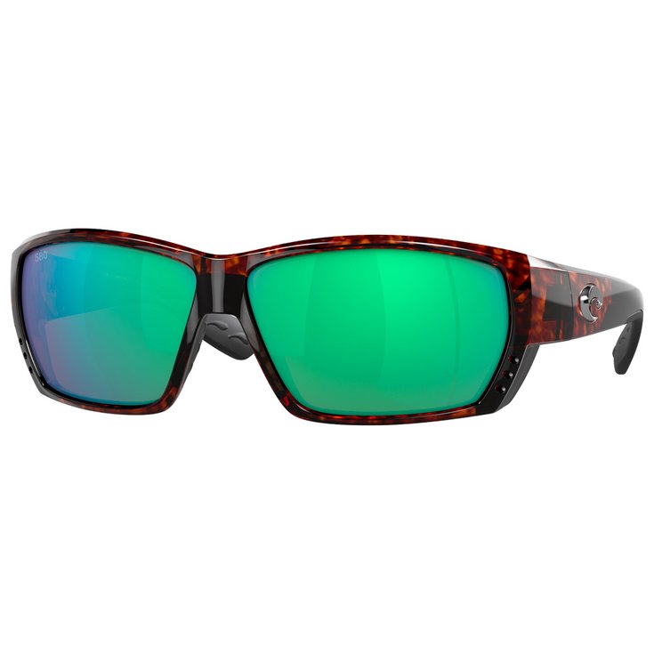 Costa Del Mar Sonnenbrille Tuna Alley Tortoise Green Mirror Polarized Präsentation