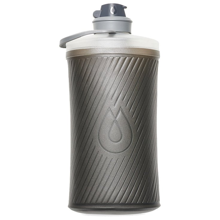 Hydrapak Trinkflasche Flux 1.5L Mammoth Grey Präsentation