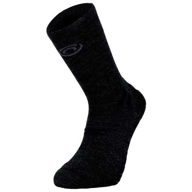 Bv Sport Calcetines Trail Socks Ultra High Merino Anthracite Presentación
