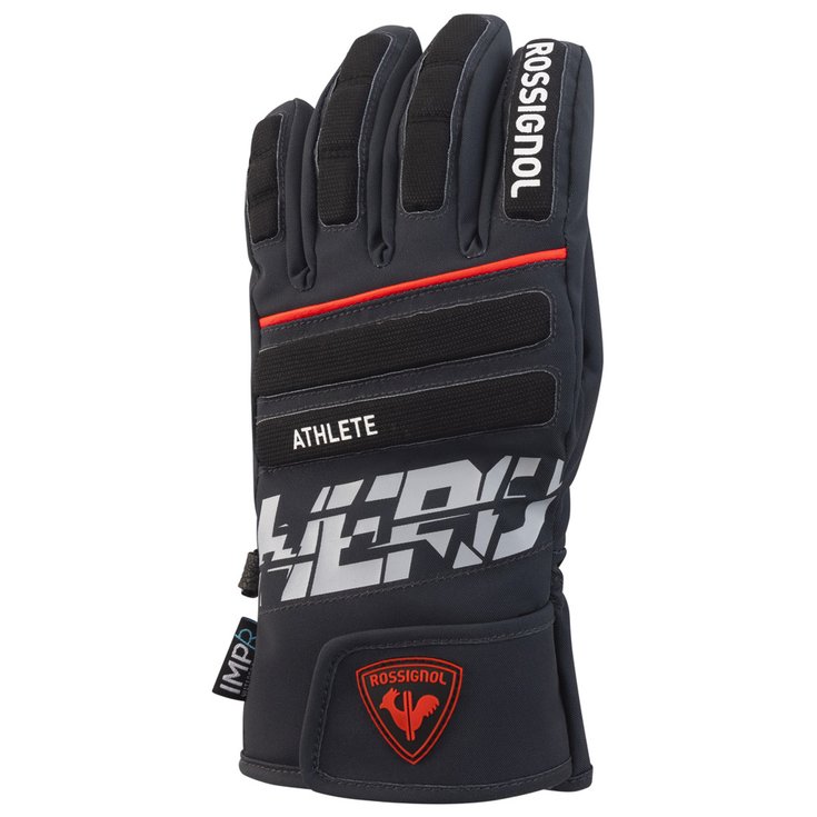 Rossignol Guanti Jr Hero Impr Glove Onyx Grey Presentazione