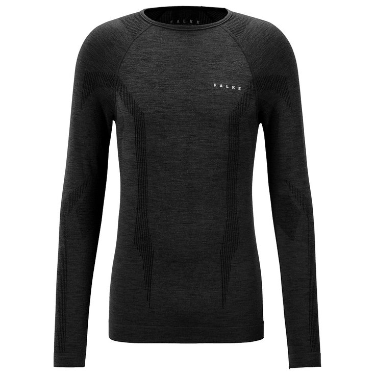 Falke Wool Tech Longsleeve Black 
