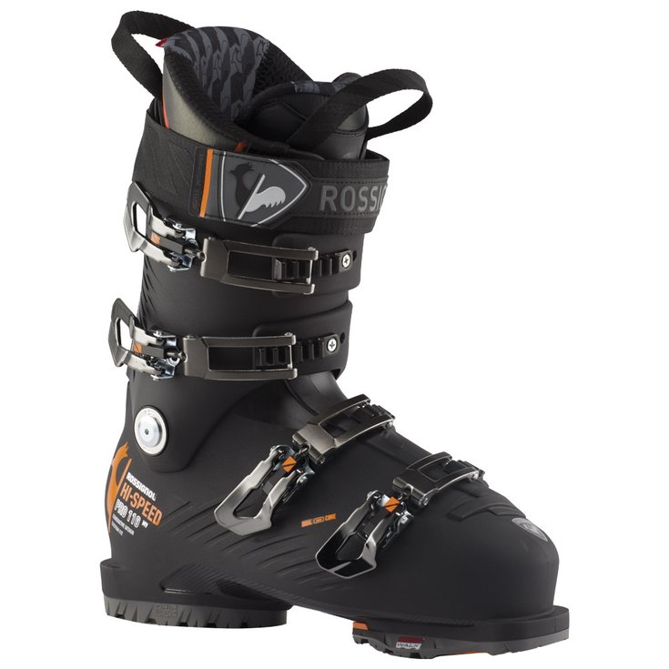 Rossignol Chaussures de Ski Hi-Speed Pro 110 Mv Gw Black Orange 