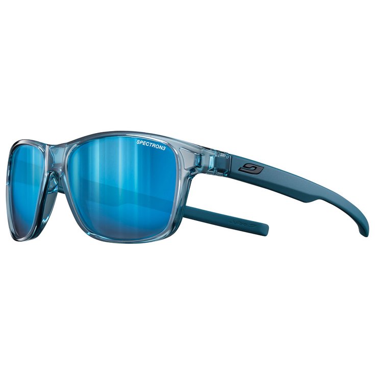 Julbo Lunettes de soleil Cruiser Translucide Brillant Bleu Canard Bleu Canard Mat Spectron 3 Présentation